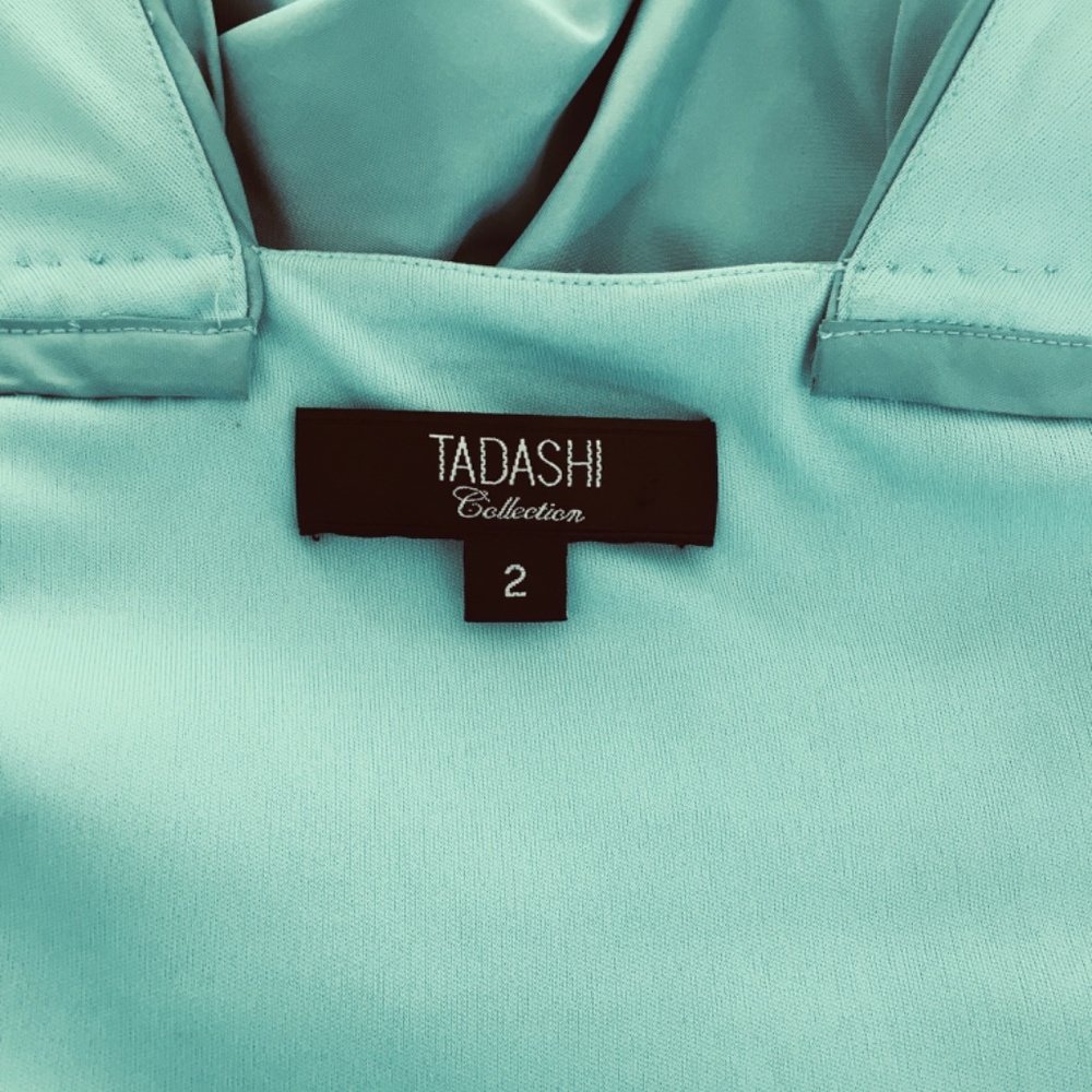 TADASHI maxi ball dress size 2 EUC - Picture 10 of 16